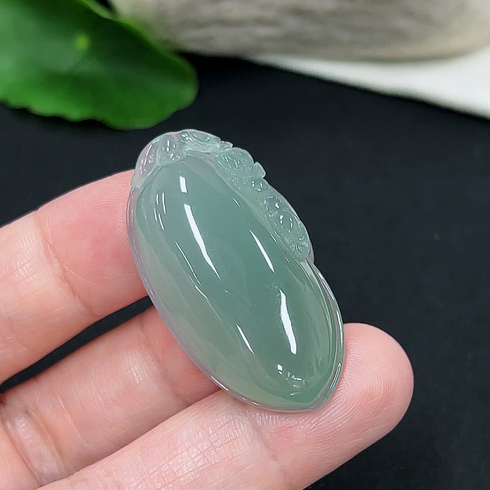 Jadeite Fu Shou Pendant