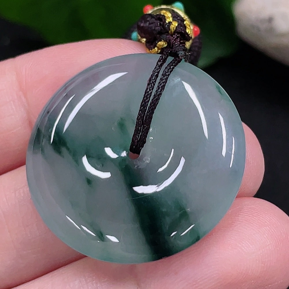 JadeitePeace Buckle Pendant
