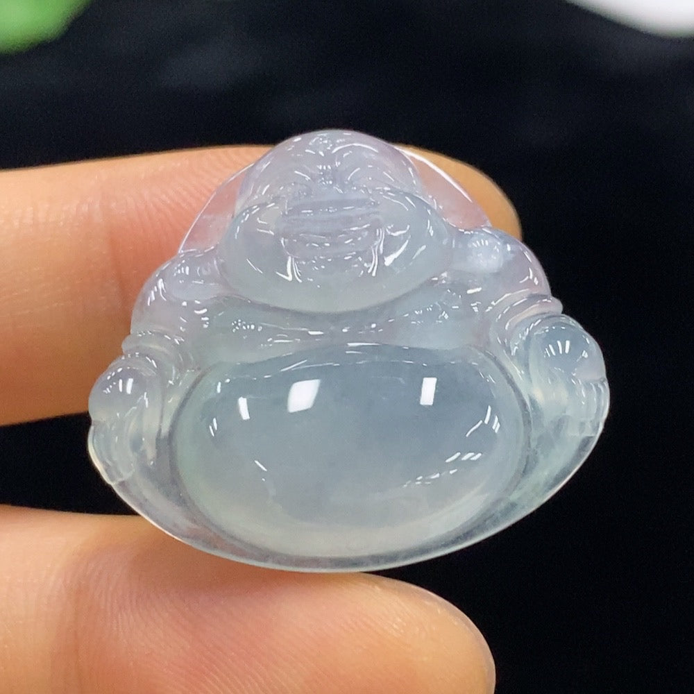 Jadeite Buddha Pendant . | Huiliu Certified