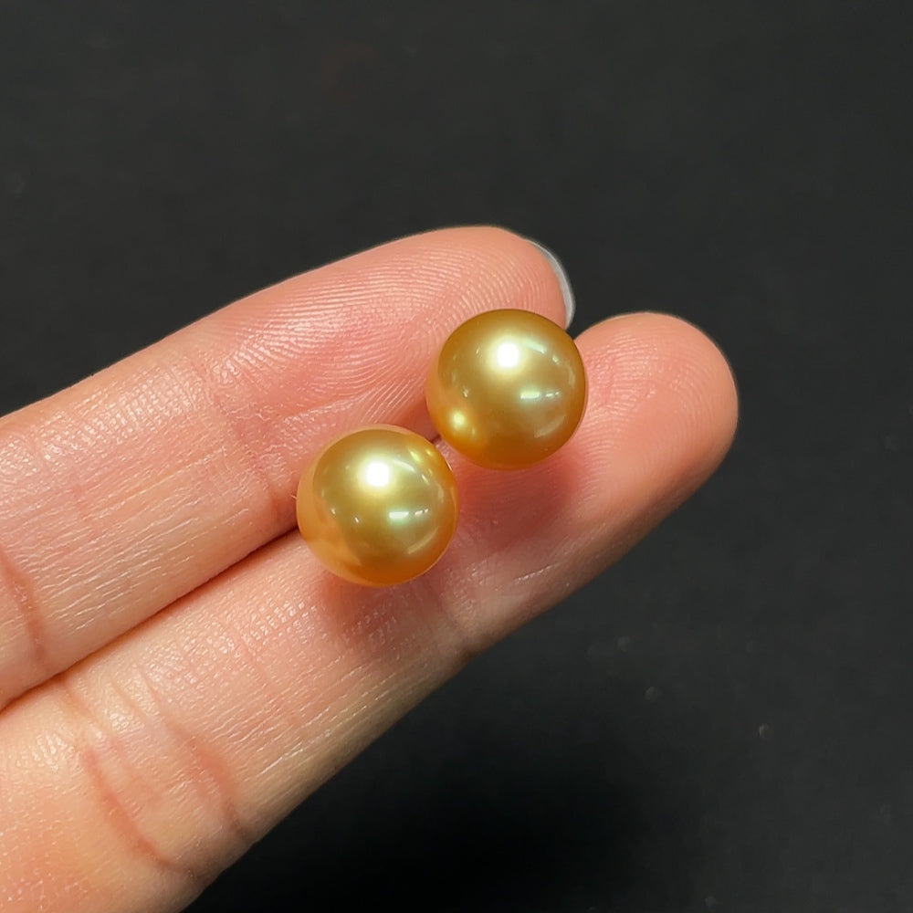 Saltwater Pearl Earrings 18K Gold