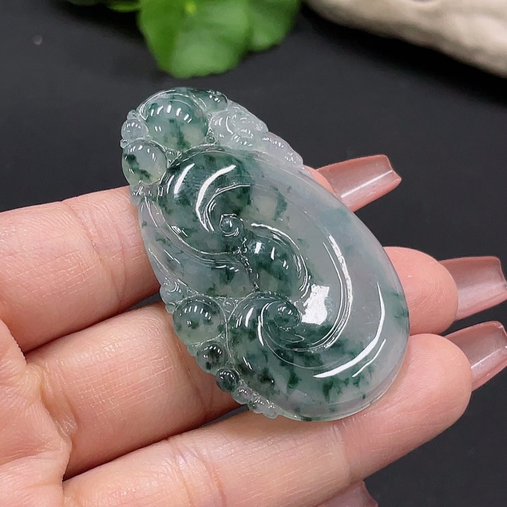JadeiteRuyi Pendant Total weight approx. 17.25g