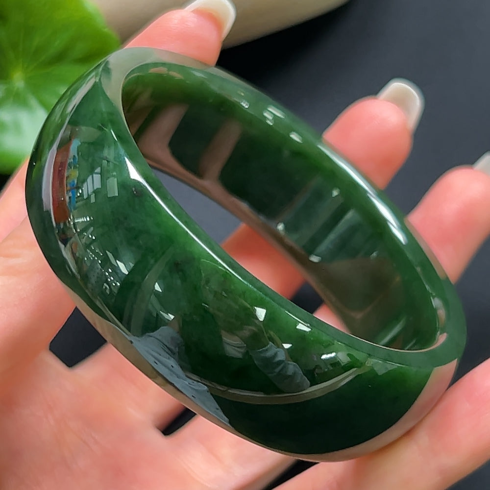 Hetian Jade Round Bracelet