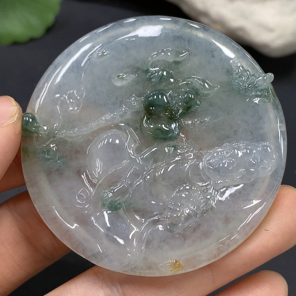 JadeiteGuanyin Pendant
