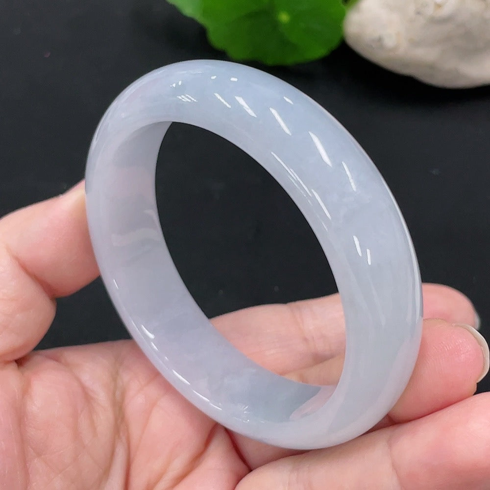 Jadeite Regular Round Bangle Size 54 Total Weight Approx. 58g