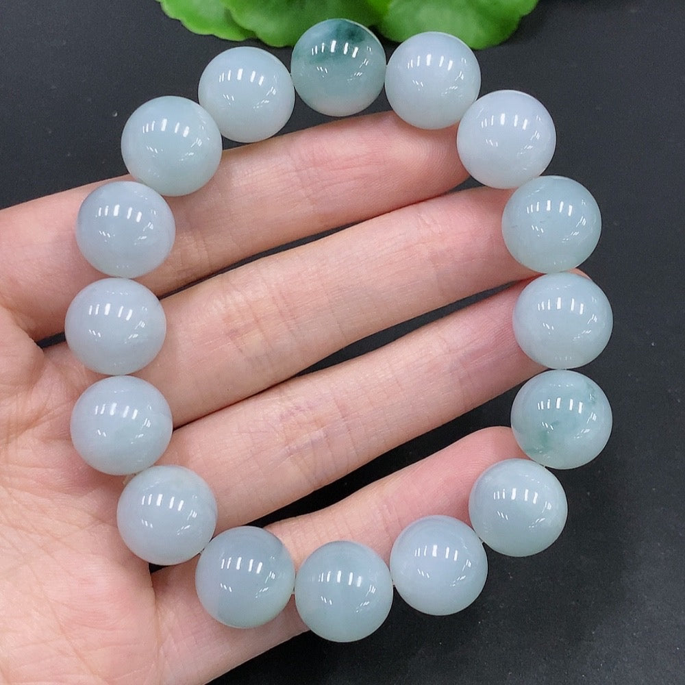 Jadeite Bracelet, Approx. 12.9mm, Total Weight Approx. 62.6g