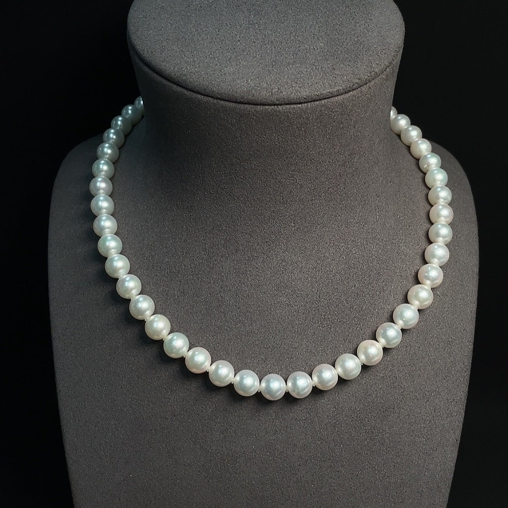 Seawater Pearl Strand Non-Gold Setting Approx. 8.4mm Total Weight About 47.37g