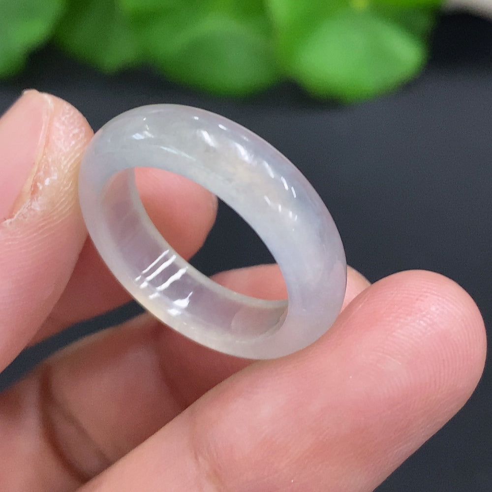 Jadeite Ring Size 18 Total Weight Approx. 3.4g