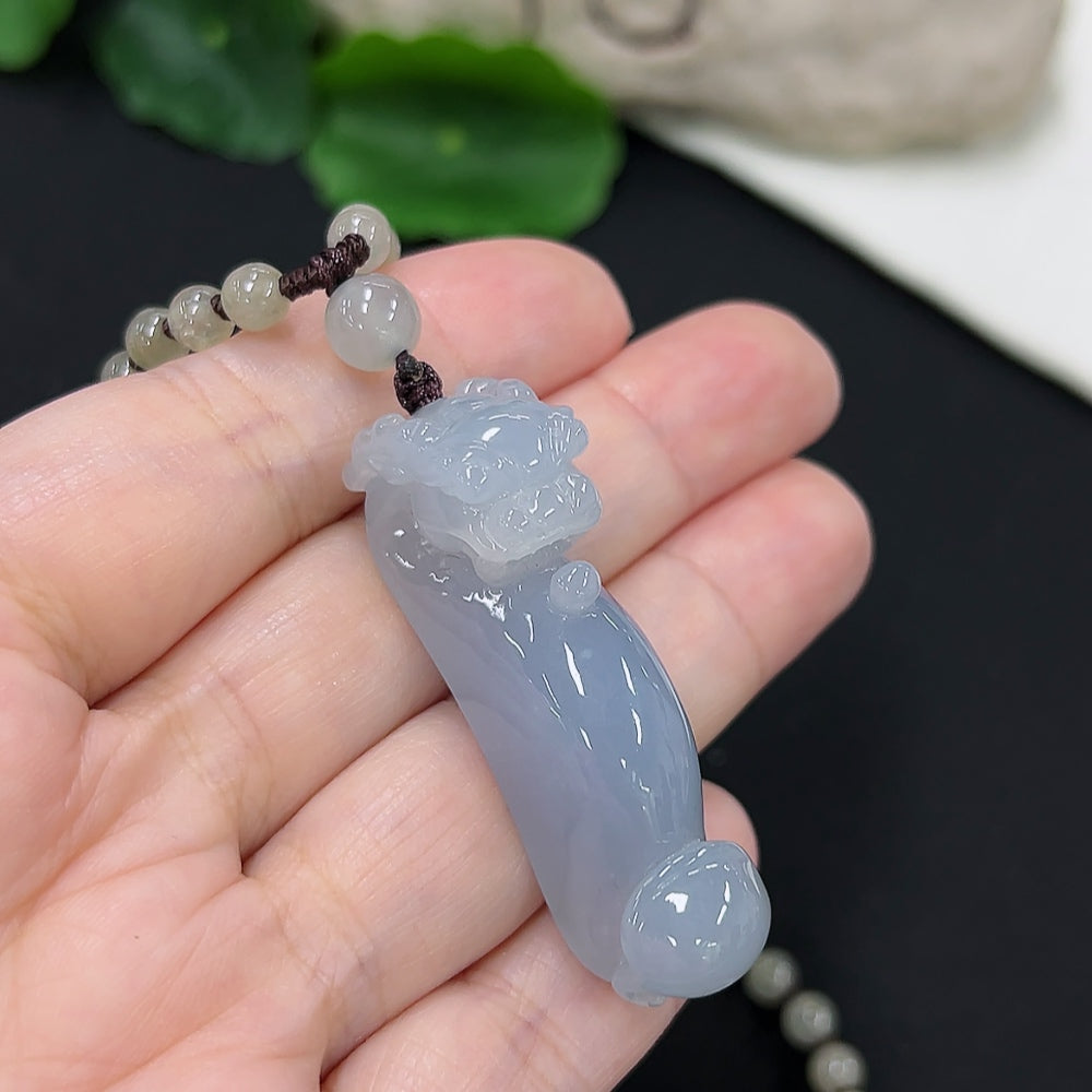 Jadeite Pendant with Chain