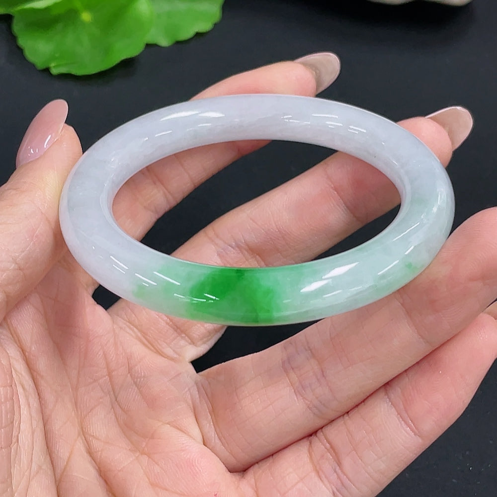 Jadeite Round Bangle