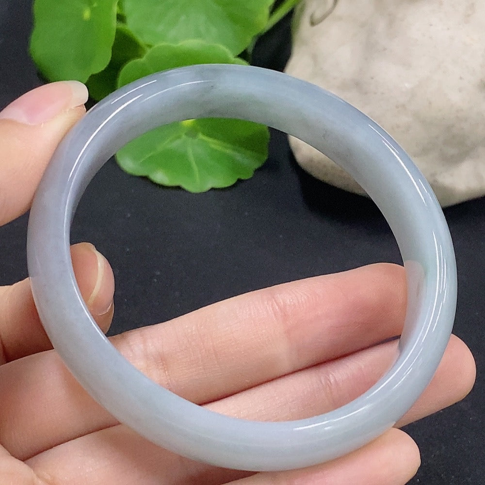 Jadeite Concubine Bracelet Size 55.2/50.4 Total Weight Approx. 45.63g