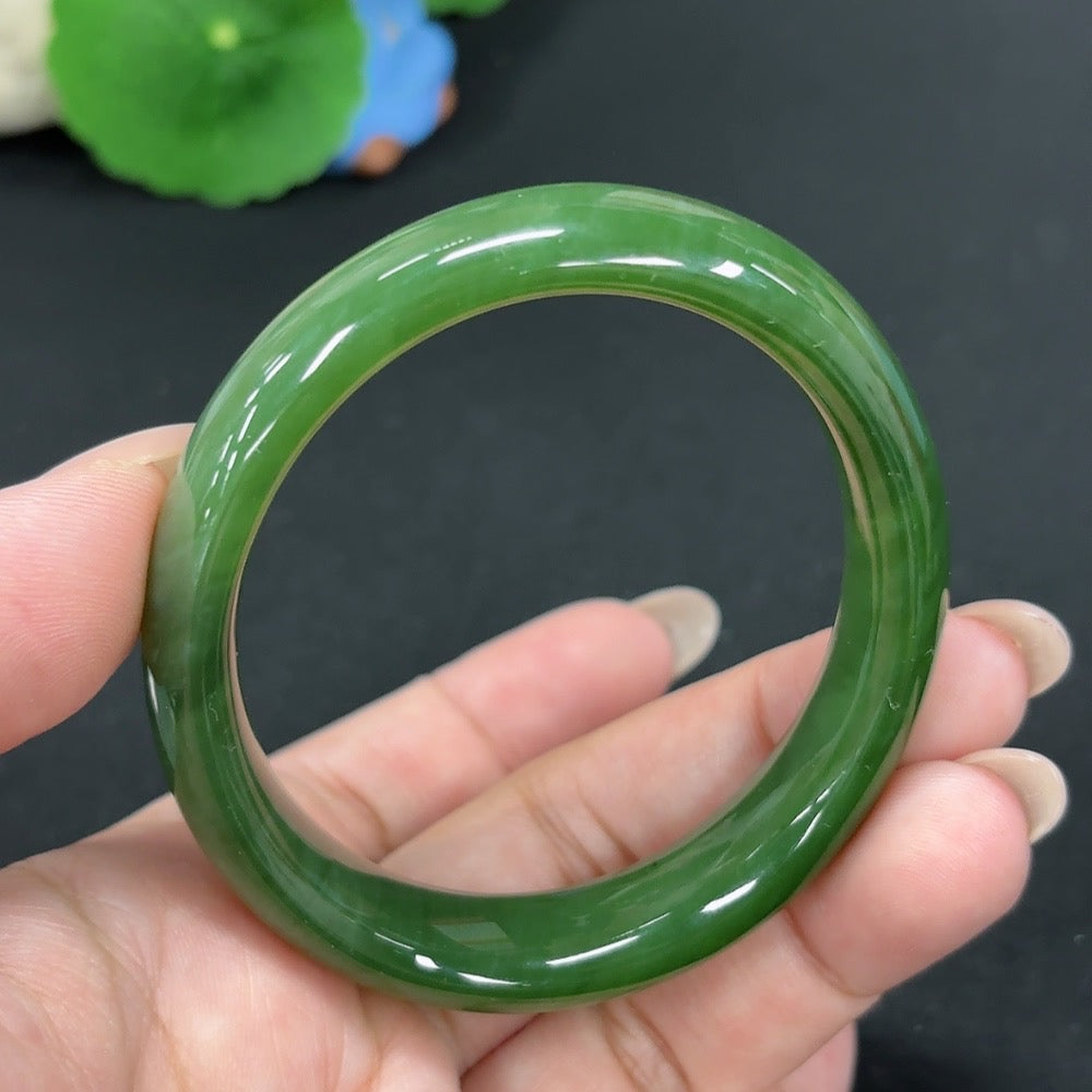 Hetian Jade Jasper Concubine Bracelet