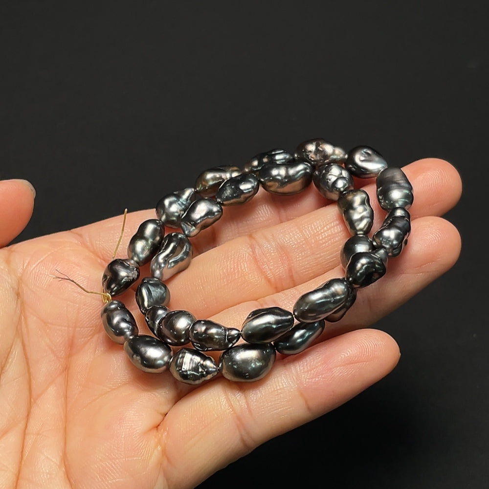 Saltwater Pearl Strand, Total Weight Approx. 21.07g, Size 6.9-8.1mm
