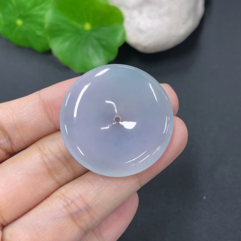 Jadeite Pendant Peace Knot, . | Huiliu Certified
