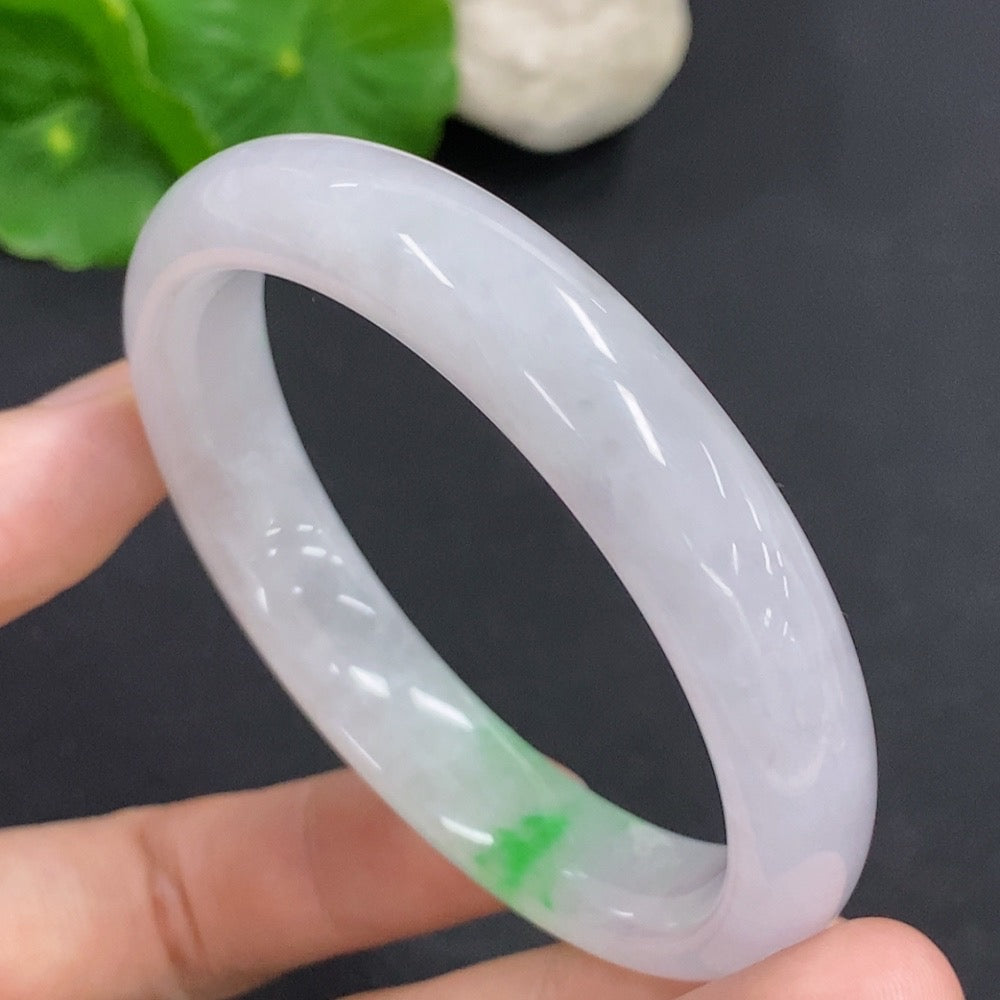 Jadeite Round Bracelet Total Weight Approx. 41g Size 53.5