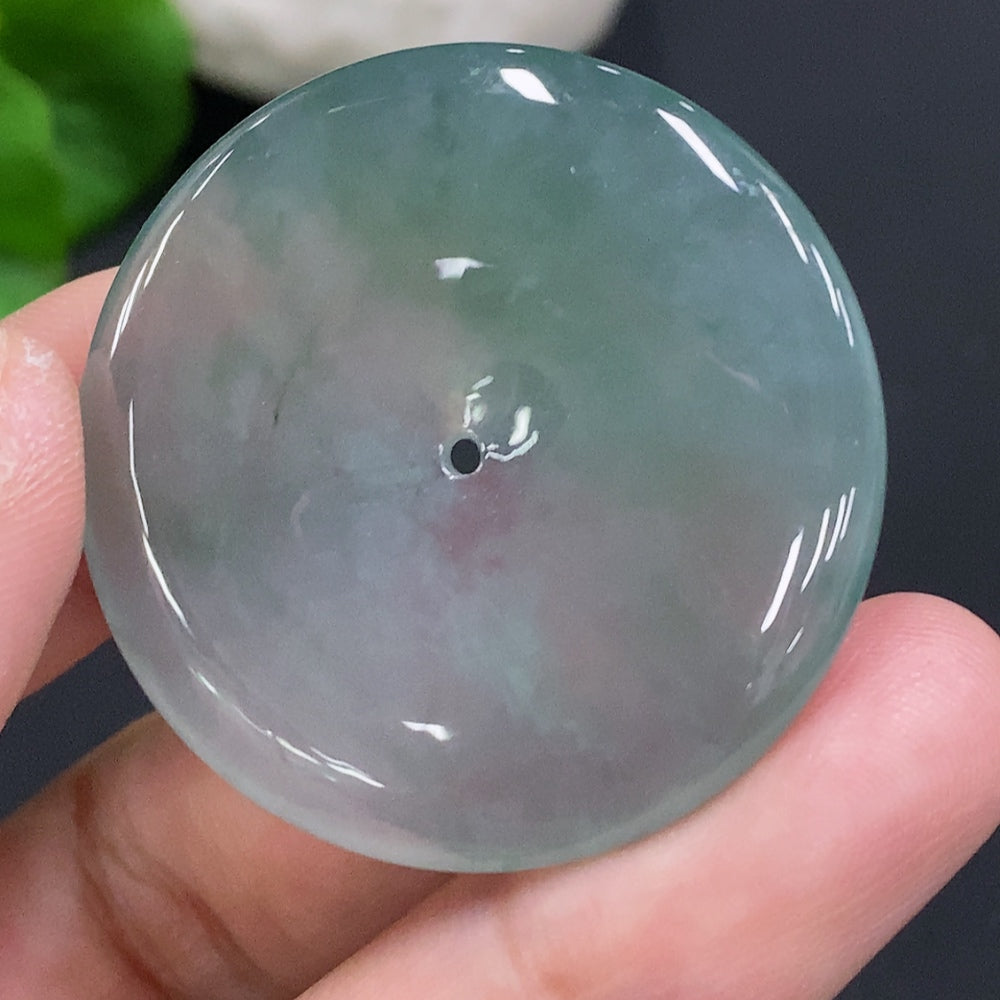 Jadeite Peace Knot, approximately | Huiliu Certified