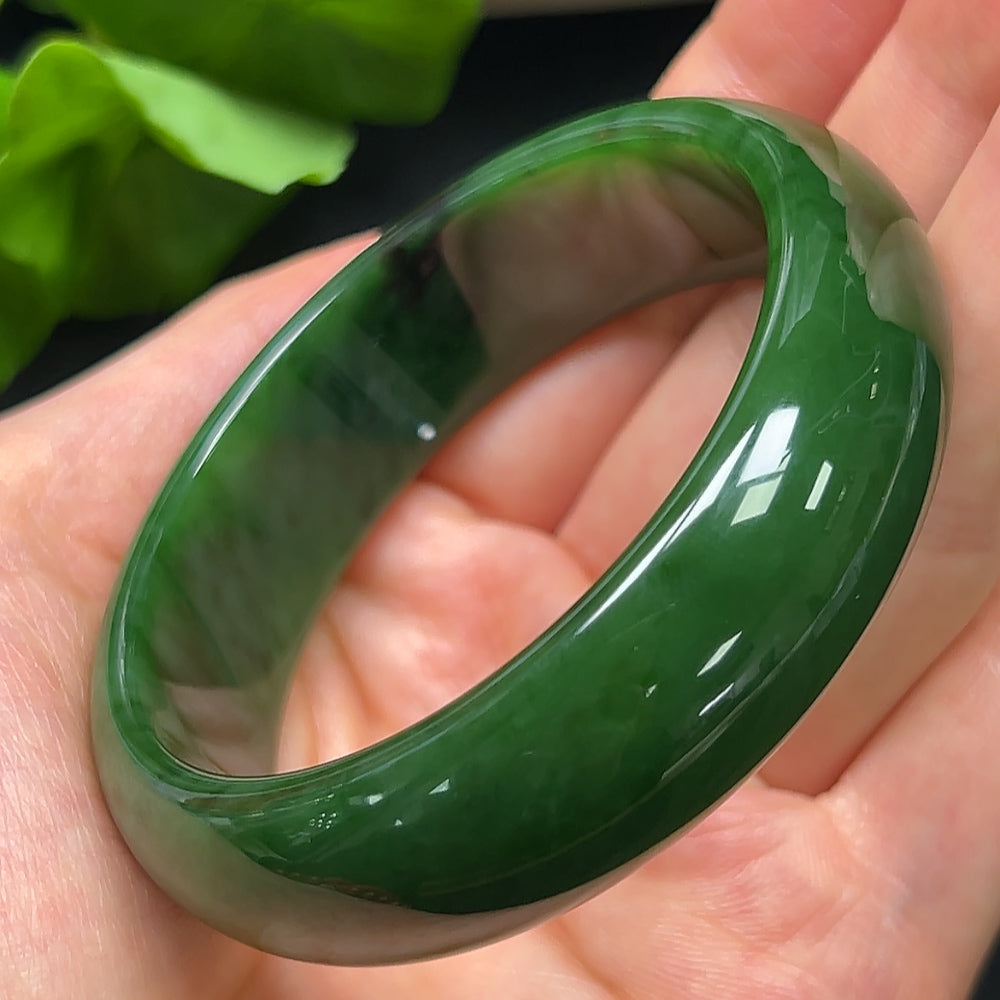 Hetian Jade Round Bracelet