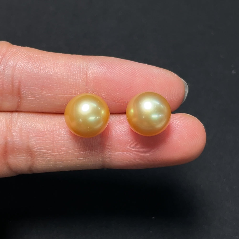 Saltwater Pearl Earrings 18K Gold