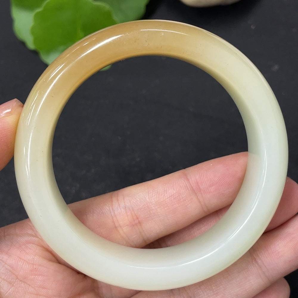 Hetian Jade Round Bracelet