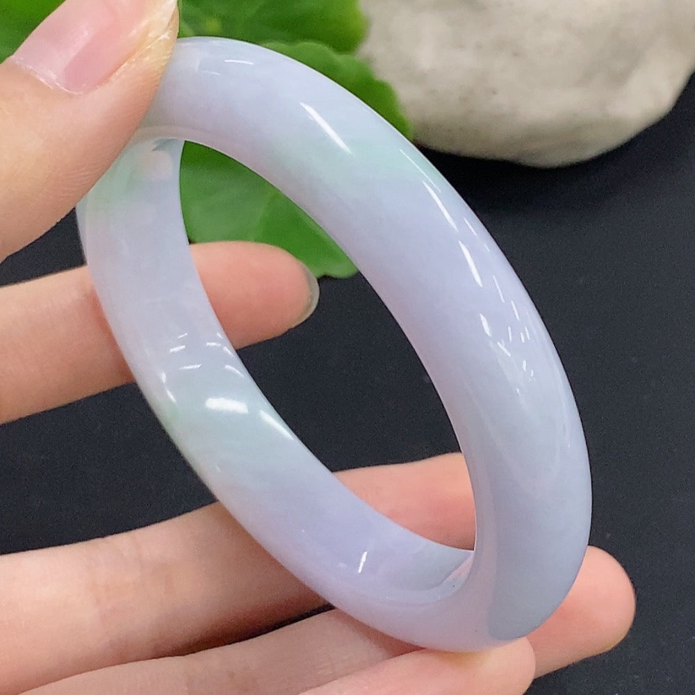 Jadeite Round Bracelet Size 52.8 Total Weight Approx. 51.08g