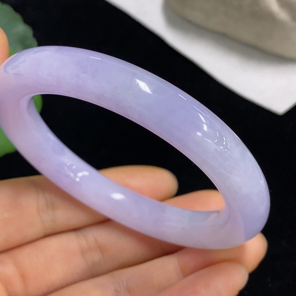Jadeite Round Bangle Size 52.6 Total Weight Approx. 51.26g