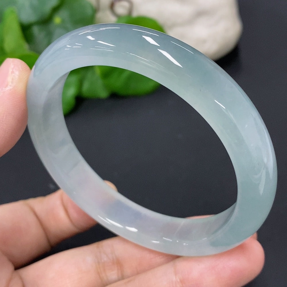 Jadeite Round Bangle Size 54.9 Total Weight Approx. 45.2g