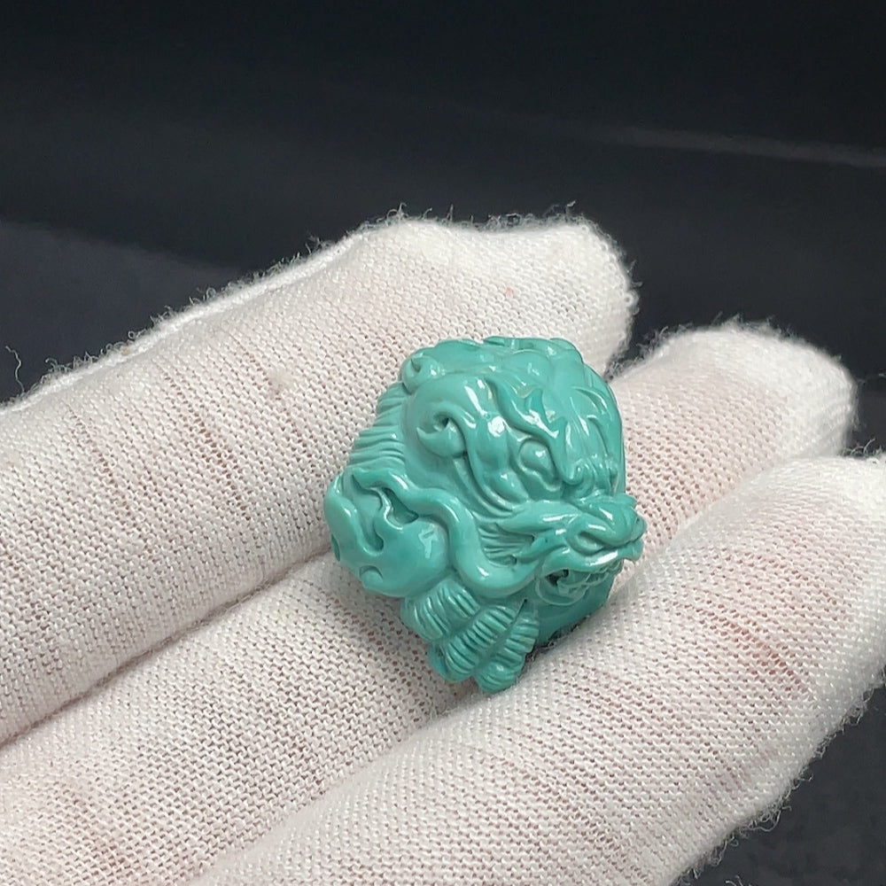 Turquoise Pendant, Total Weight Approx. 7.24g