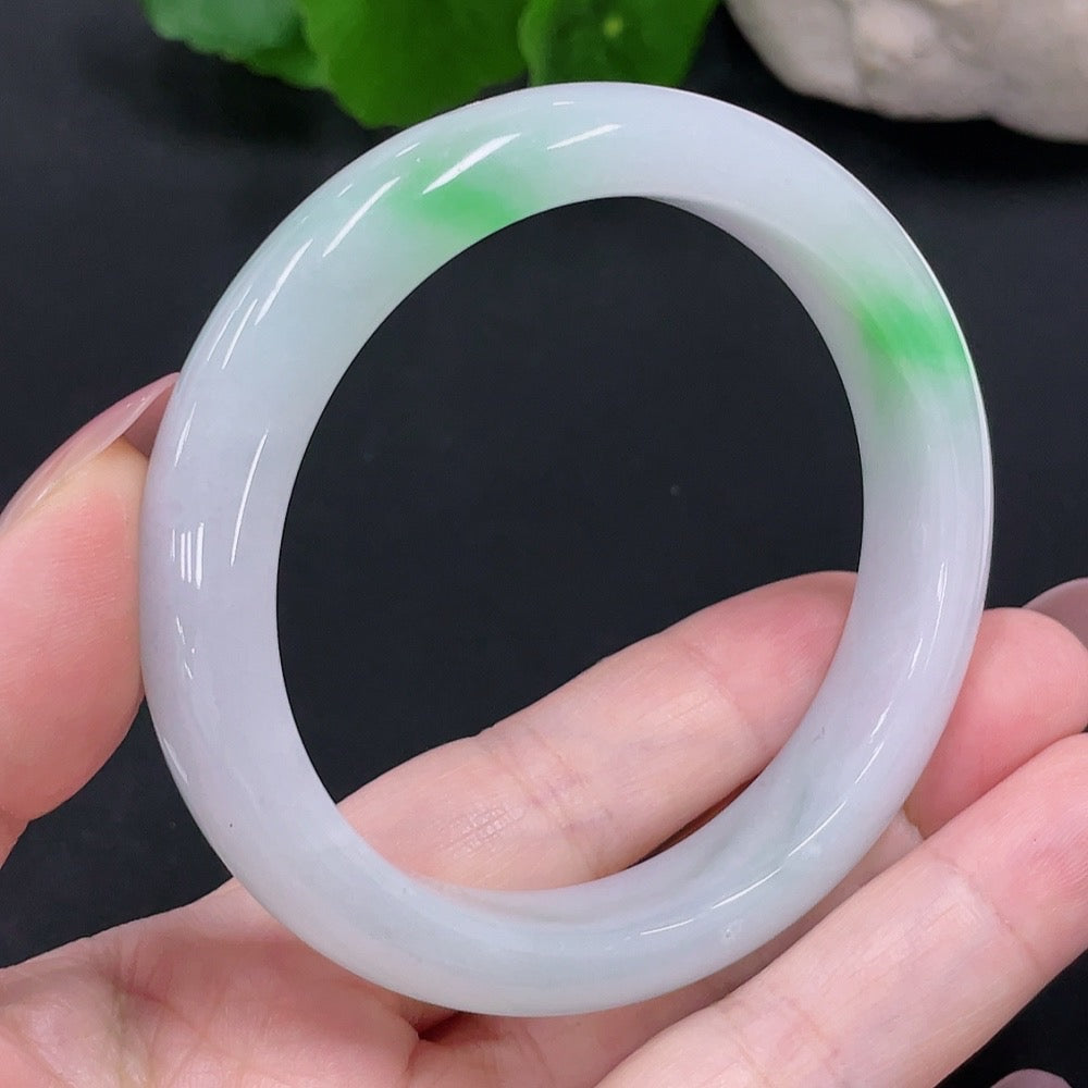 Jadeite Regular Bangle, Size 56.2, Total Weight Approx. 56.3g