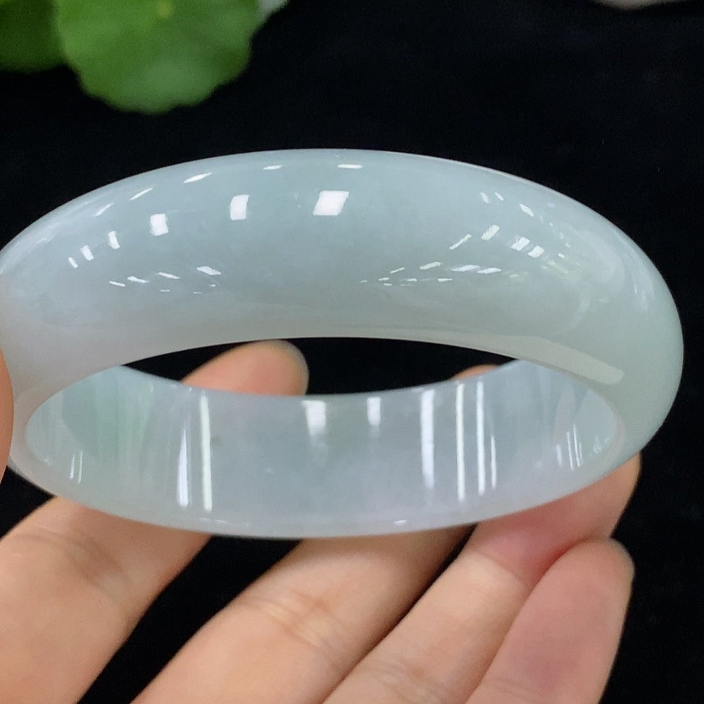 Jadeite Round Bracelet Size 59.3 Total Weight Approx. 76.3g