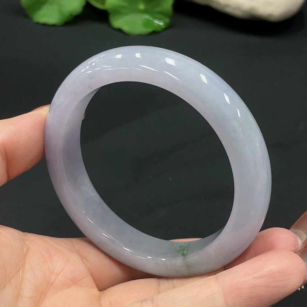 Jadeite Round Bangle Size 56.7 Total Weight Approx. 62.94g