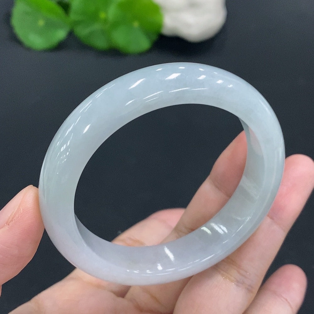 Jadeite Round Bracelet Size 51 Total Weight 48.724g