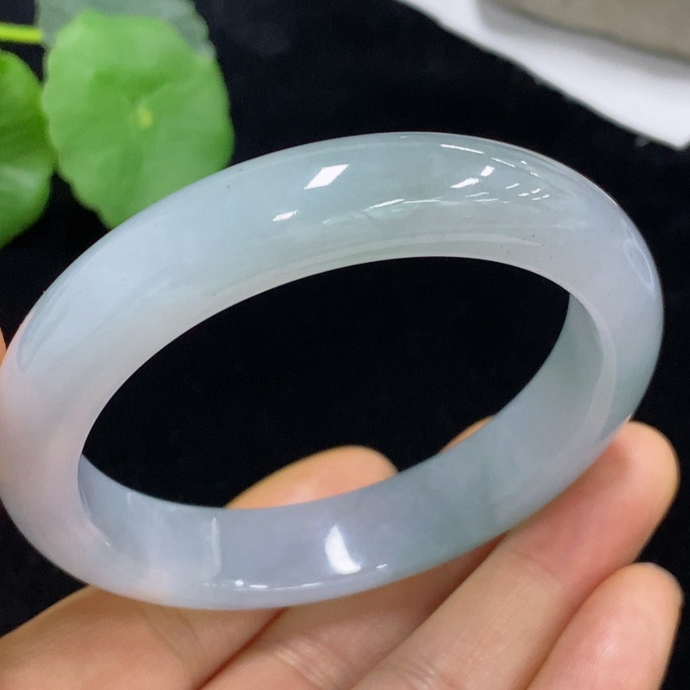 Jadeite Round Bracelet Size 56 Total Weight Approx.56g