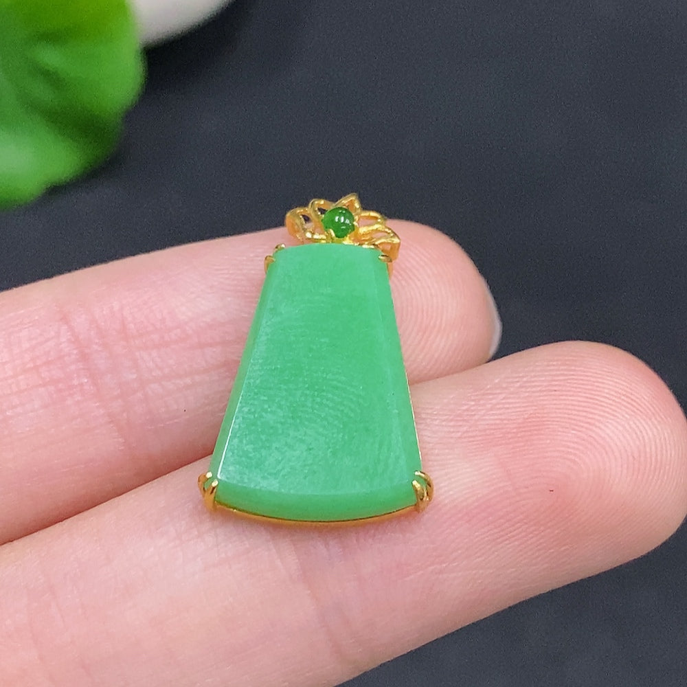 Jadeite Plain Pendant Pendant with, . | Huiliu Certified
