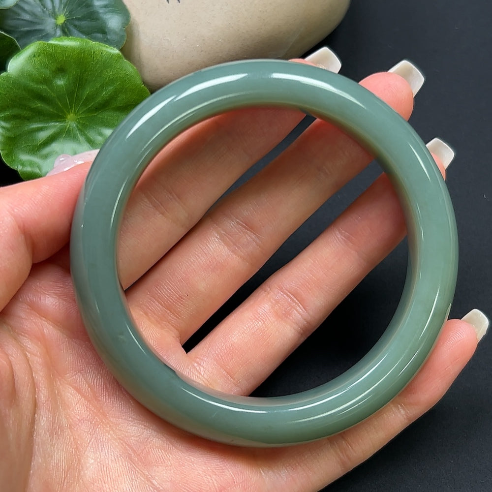 Hetian Jade Round Bracelet