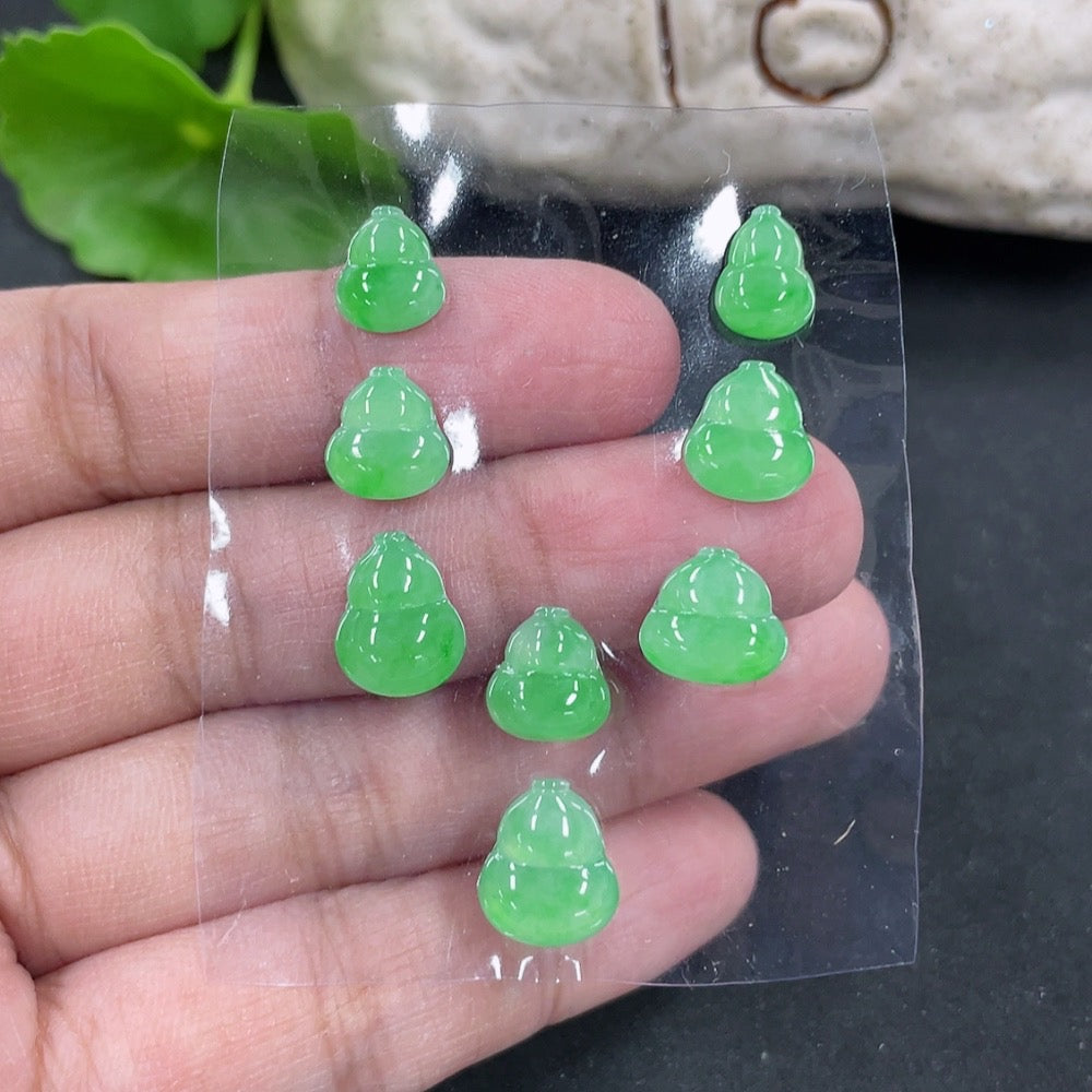 Jadeite Gourd Inlaid Piece Sell as a Lot