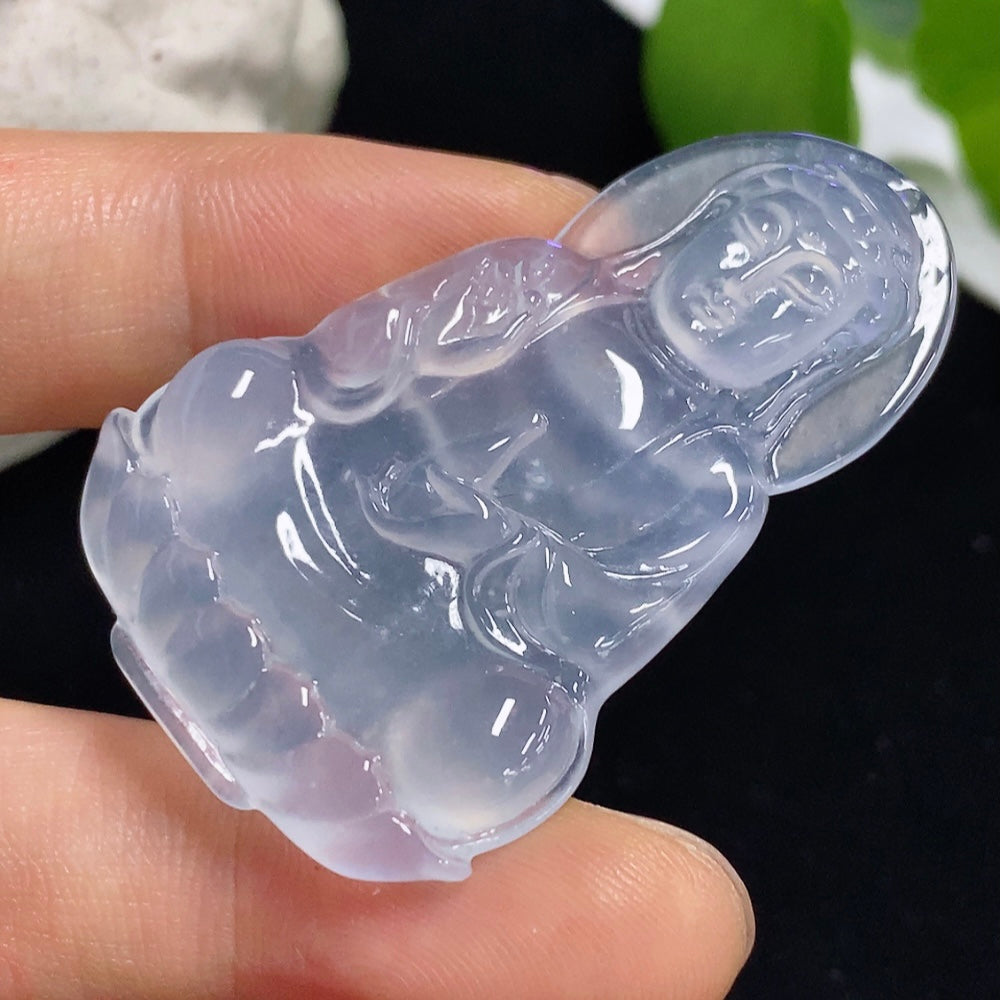 Jadeite Pendant Guanyin