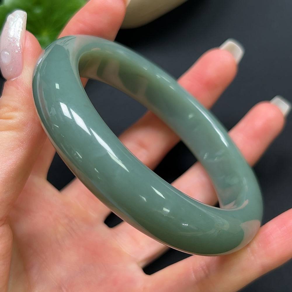 Hetian Jade Round Bracelet