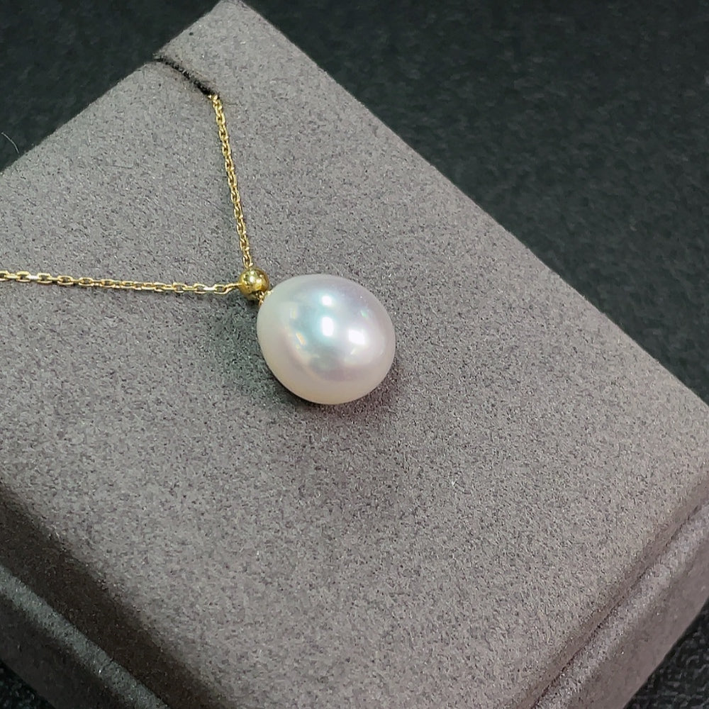 Saltwater Pearl Necklace, ., Size . 11.6mm | Huiliu Certified