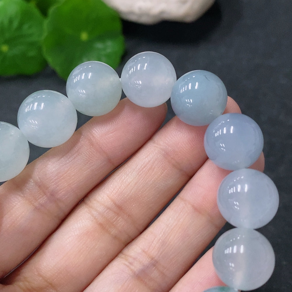 Jadeite Bracelet Approx.12.5mm Total Weight Approx.57.1g