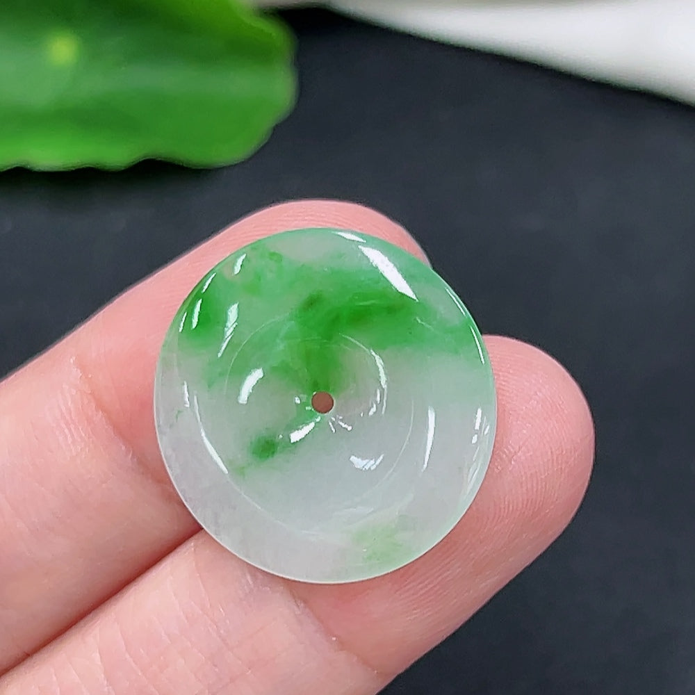 Jadeite Peace Knot Pendant (including other mineral components)