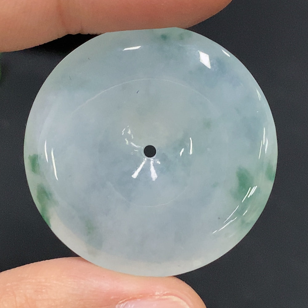Jadeite Pendant Total Weight Approx. 13.12g Peace Buckle
