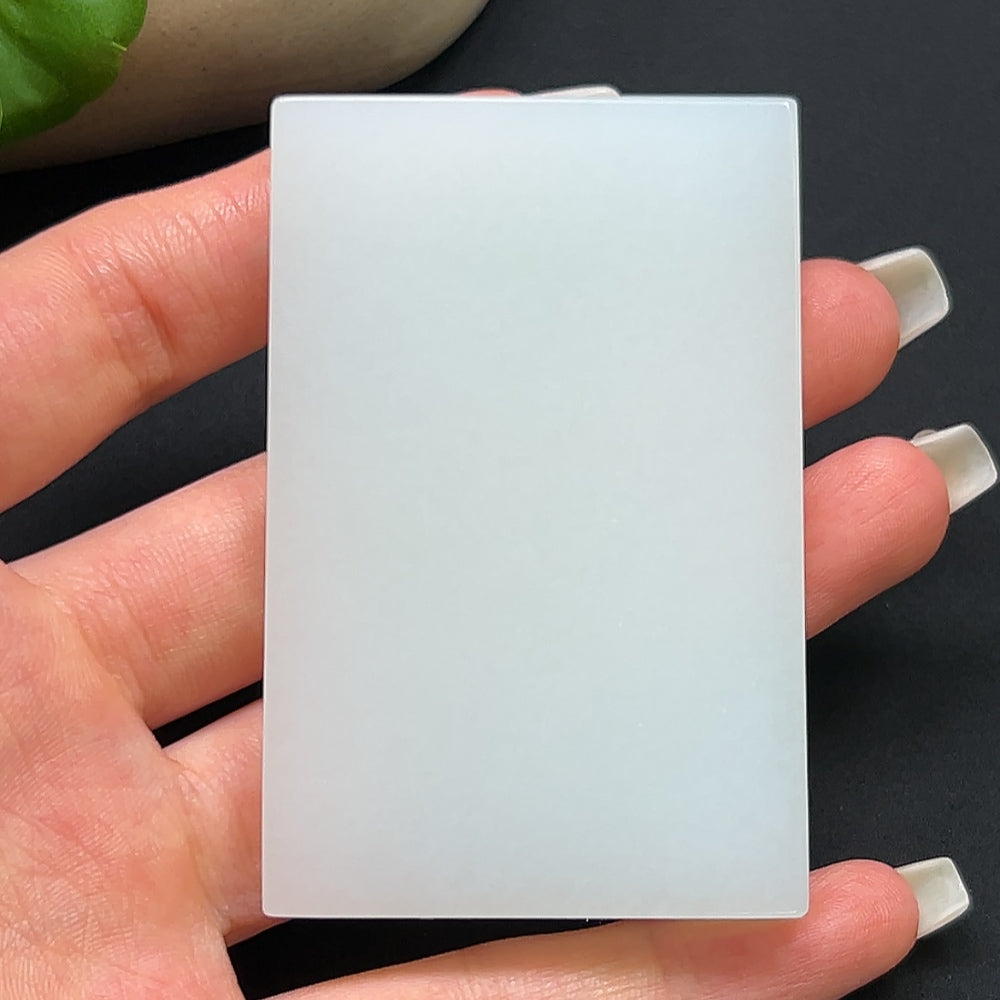 Hetian Jade Plain Pendant