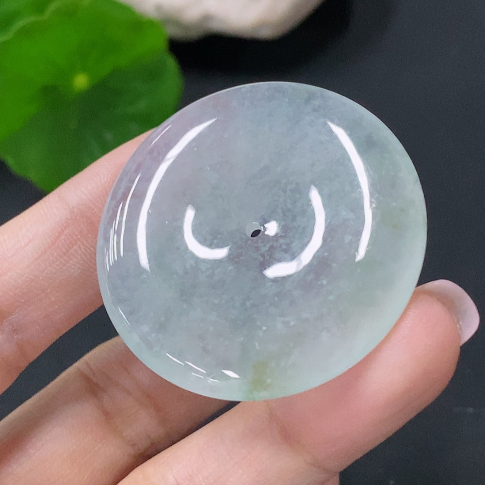 Jadeite Pendant Peace Knot Total Weight Approx. 16.24g