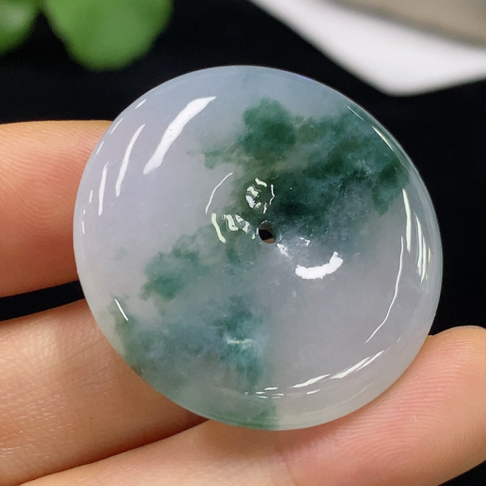 Jadeite Peace Knot Pendant . | Huiliu Certified
