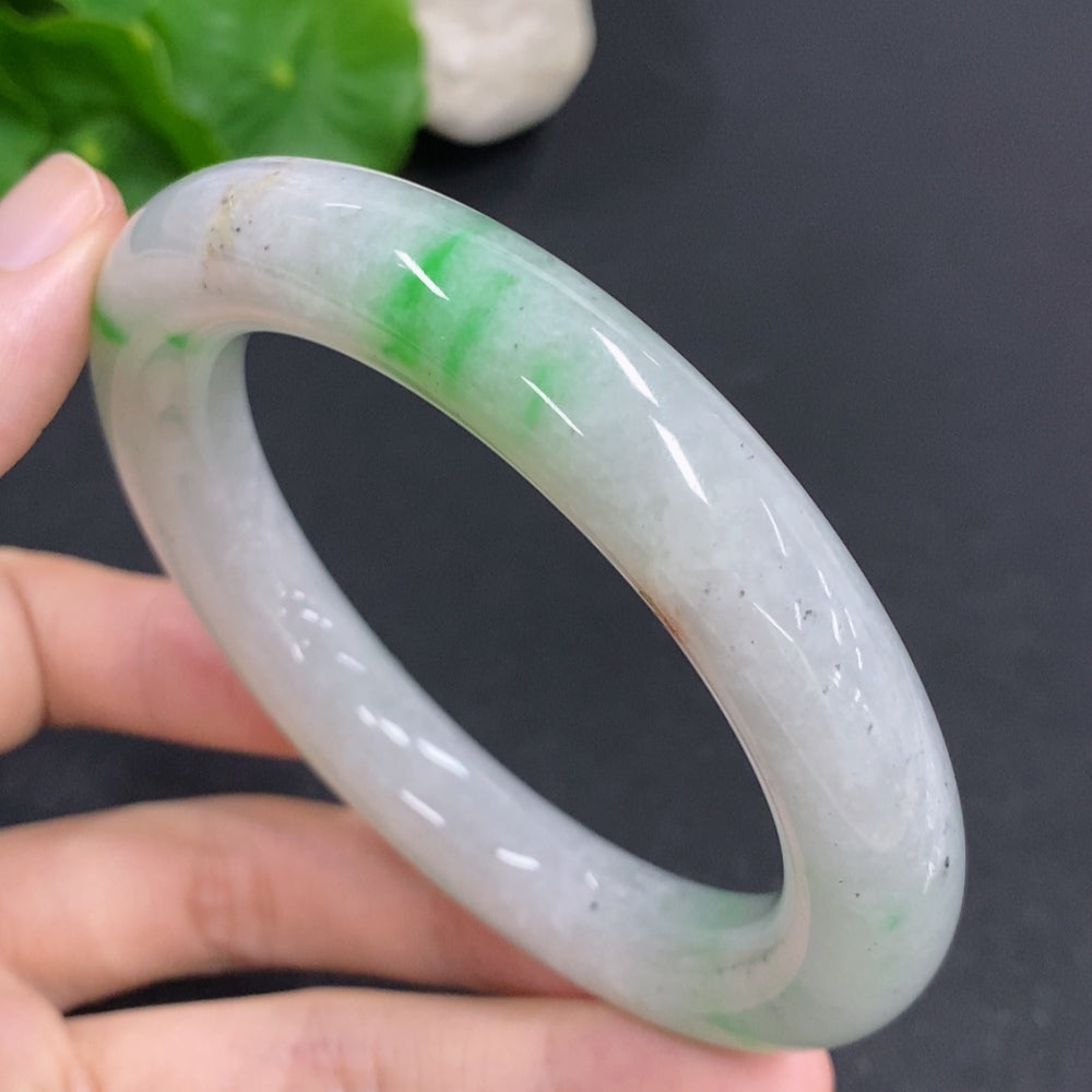 Jadeite Round Bangle