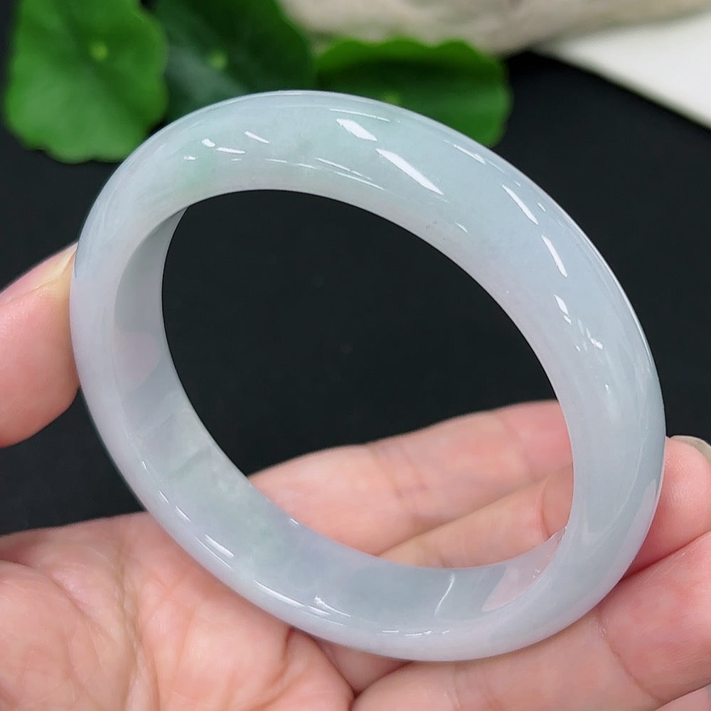 Jadeite Round Bangle Size 56.7 Total Weight Approx. 55.23g