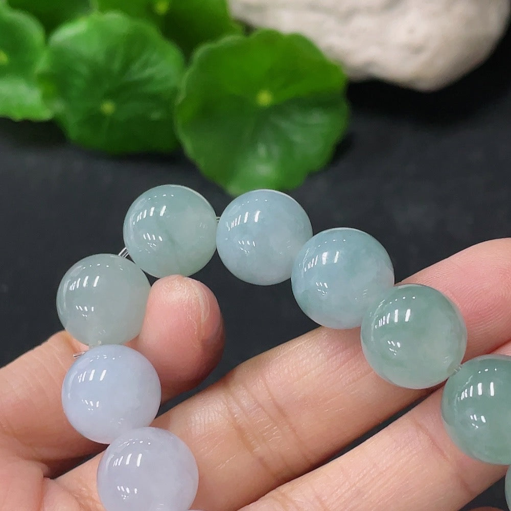 Jadeite Bracelet Approx.12.3mm Total Weight Approx.47.35g
