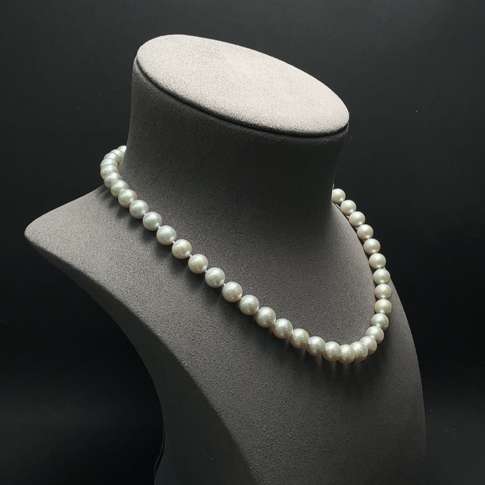 Saltwater Pearl Necklace Color Origin Undetermined Non-Gold