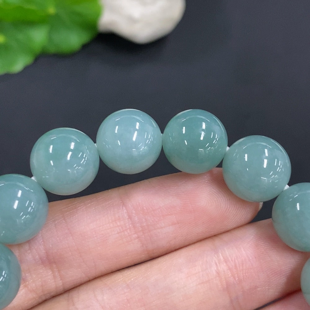 Jadeite Bracelet . Size . 12.2mm | Huiliu Certified