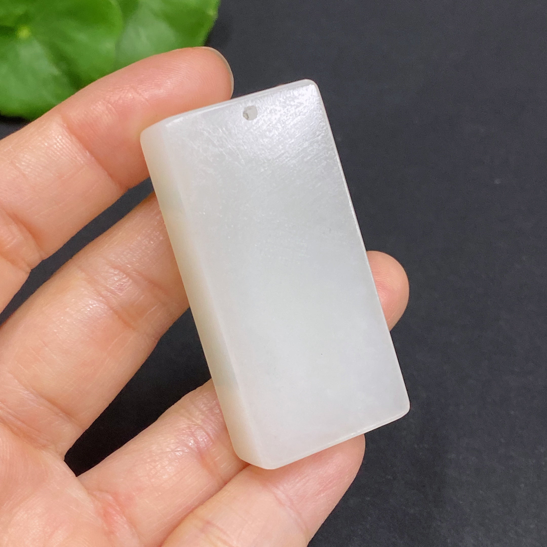 Hetian Jade Pendant Plain Pendant . | Huiliu Certified