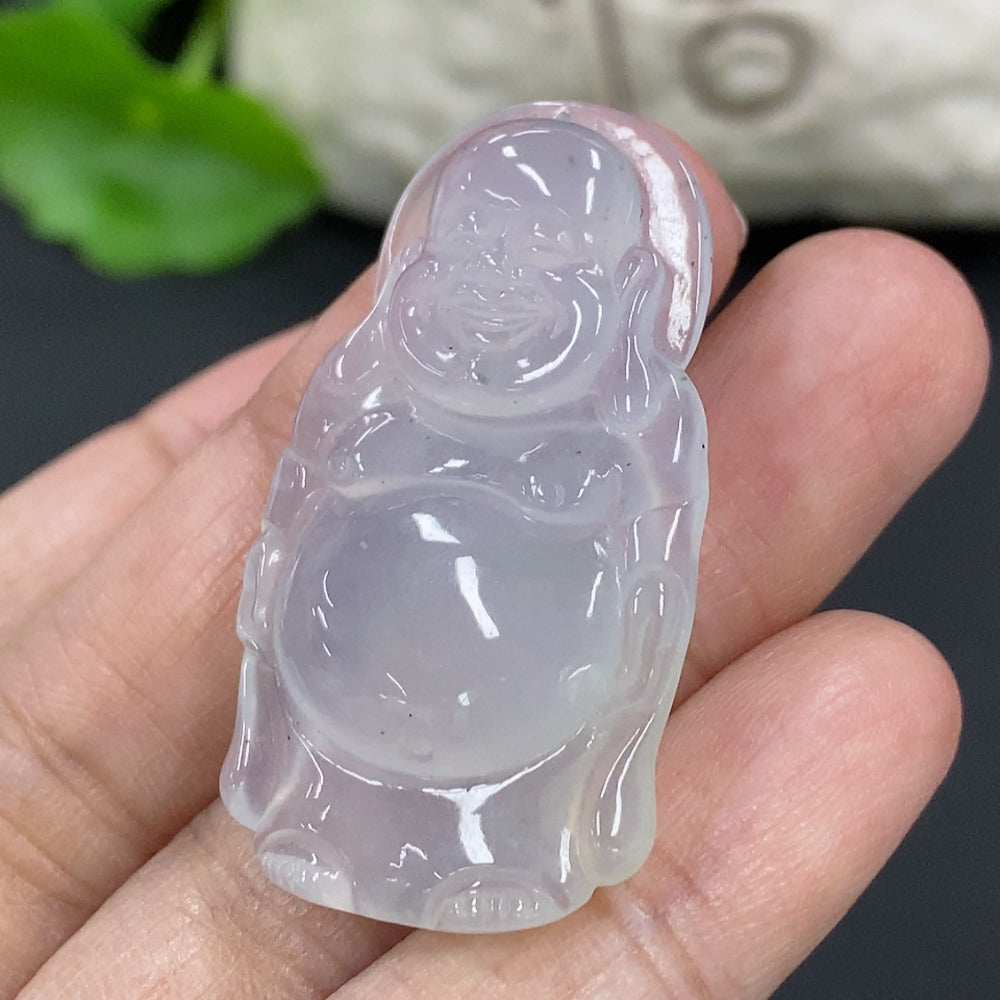 Jadeite Standing Buddha Pendant